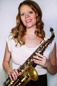Saxophonist Caroline Davis
